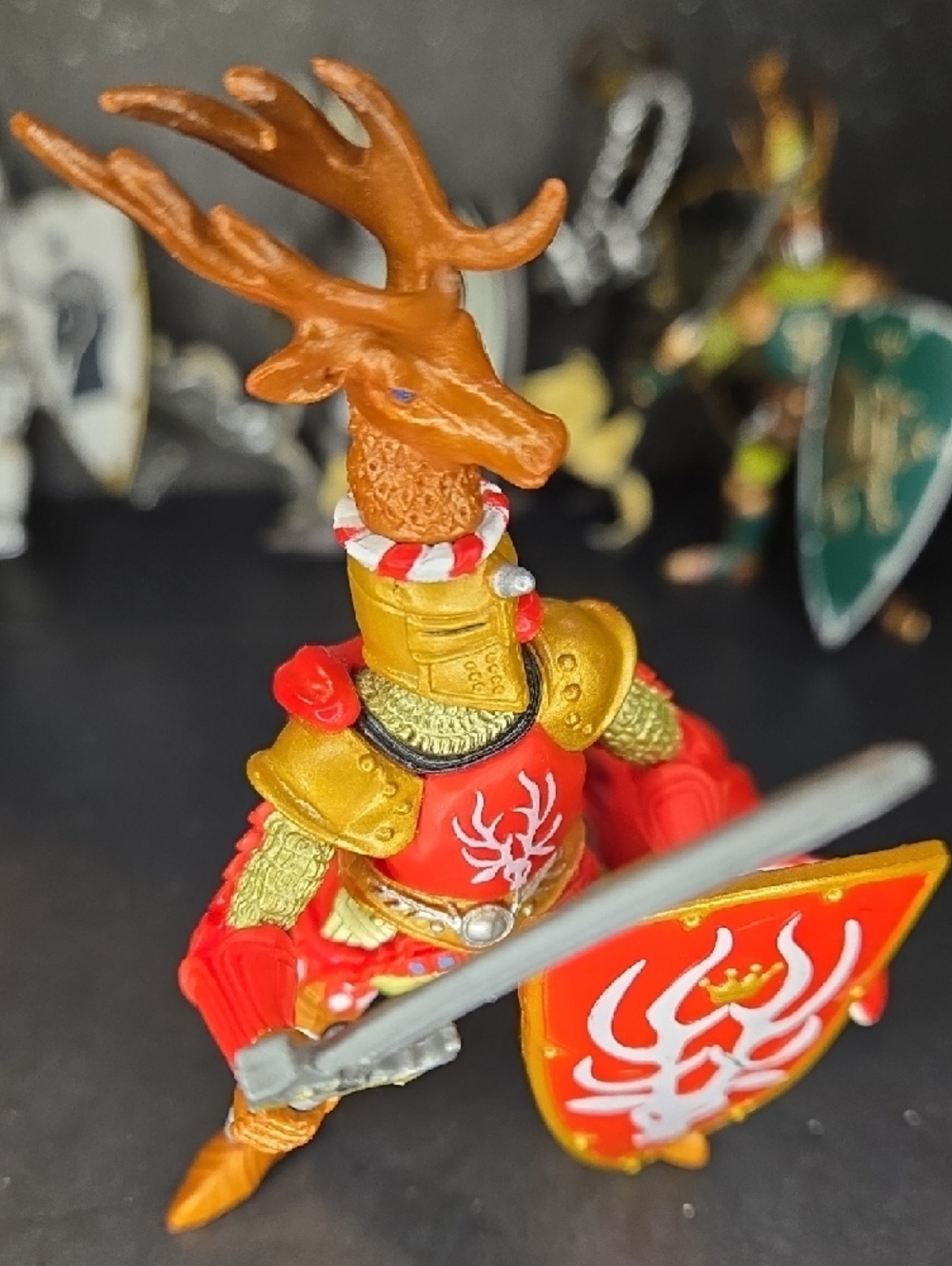 Lot Of 5 PAPO Fantasy World Weapon Masters Toy Figure 2007 - Picture 3 of 15